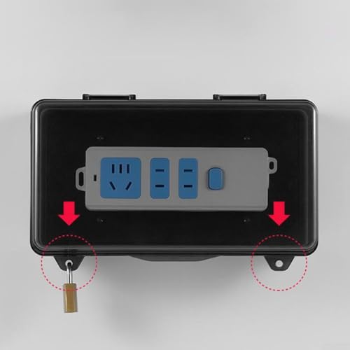 Boîtier électrique extérieur IP55 boîte de jonction étanche avec couvercle verrouillable - 2