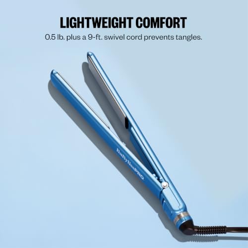 Image of BabylissPRO Nano Titanium Digital Ultra-Thin Hair Straightener