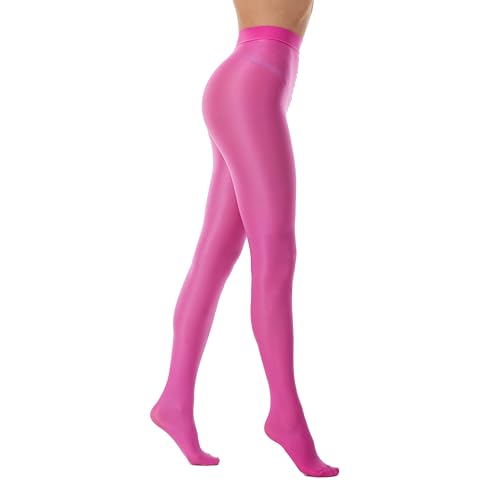 Image of Frola Shaping Tights for Women 70D Shimmery Pantyhose for Dance Ballet Glitter Socks