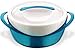 Pinnacle Thermoware Rondel Dish – duża miska do gotowania i salad – izolowana miska o pojemności 3,6 qt, (Teal)