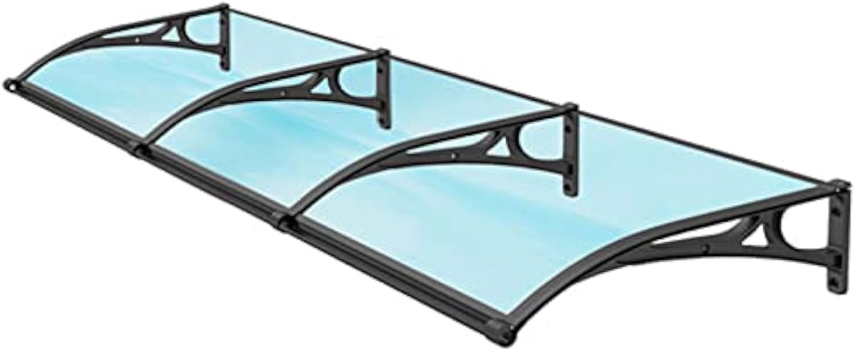 オンライン値下げ 屋根庇 ひさし雨よけ サイレントトランスペアレント 耐久性 キャノピー 雨雪保護 お手入れが簡単 住宅用ひさし 前面 ドア パティオ 玄関 ガーデン Size 1 60cm 値段 販売オンライン Courses Sibmbpreinduction Com