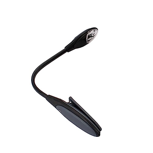 Levemolo Read Light Book Lamp Energy Efficient Led Book Reading Light Clip-Music Score Stand Grey
