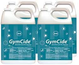GymCide Concentrated Disinfectant and Cleaner, Gallon (Case of 4)