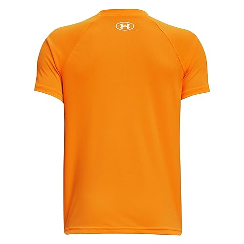 Image of Under Armour Boys' Tech Hybrid Printed Fill Short-Sleeve T-Shirt