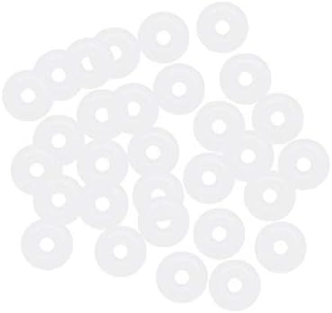 Uxcell Silicone O Rings 4mm Od 1mm Id 1 5mm Width Vmq Seal Gasket For Compressor Valves Pipe Repair White Pack Of 30 Amazon Com Industrial Scientific