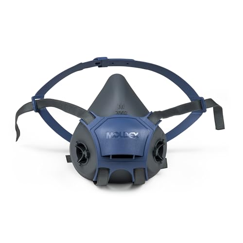 Demi-masque respiratoire Moldex 7002 taille M réutilisable contre la poussière et les irritations