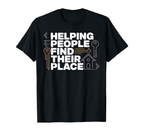 Leasing Agent Job Profession Sign House Contract Real Estate T-Shirt