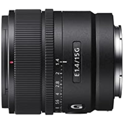 Sony E 15mm F1.4 G APS-C Large Aperture Wide Angle G Lens (SEL15F14G)
