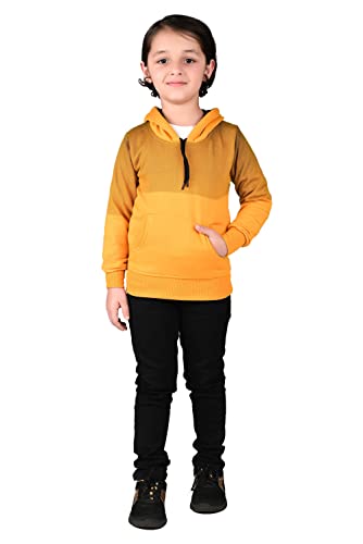 Image of AHHAAAA Cotton Blend Boys Zipper Hooded Sweatshirt 4003B