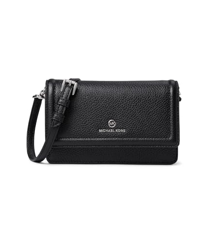 Image of MICHAEL Michael Kors Jet Set Charm Small Phone Crossbody - Purse for Women - Saffiano Leather - Snap Closure