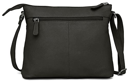 Sac à main cuir nappa gris M pour vous accompagner au bureau comme en soirée - 2