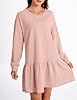Womens 2025 Fall Long Sleeve Pullover Tops Crewnec... #5