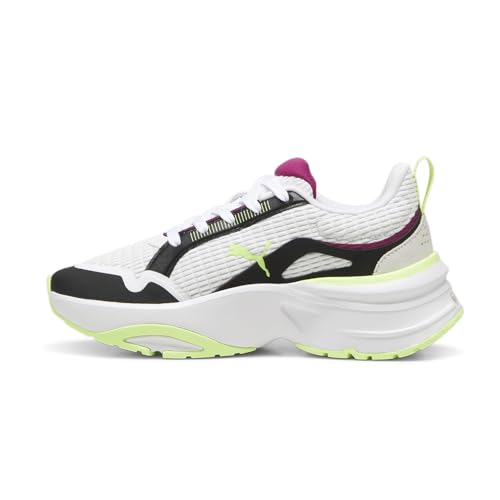 PUMA Womens Softride Divine Running Sneakers Shoes - Black, Pink, White - Size 9.5 M3