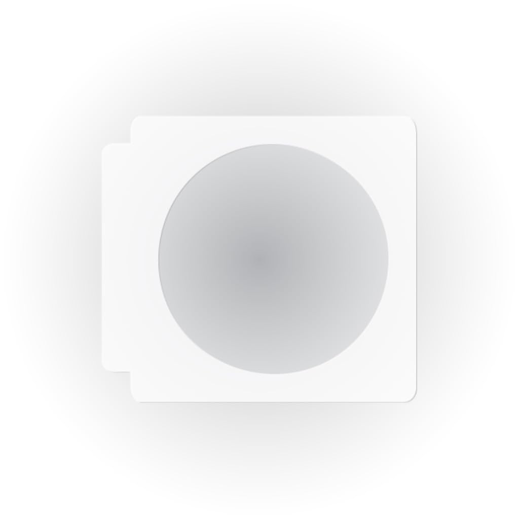 Generic Circle 783-B167 Stencil (21 inch), White