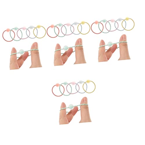 Élastiques à cheveux spirale colorés Beavorty pour coiffures filles sans trace