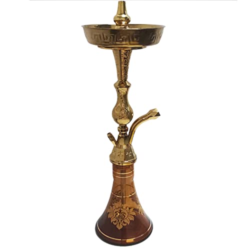 Tragbares Shisha-Set, Metall-Premium-Glas-Shisha-kit, Einfach zu Montieren, Moderne, Robuste Shisha-zubehör-Kombination… – Bild 7