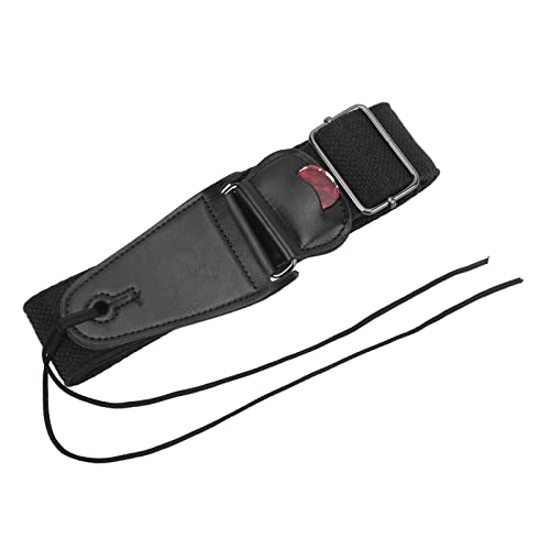Sangle d’ukulélé, sangle de guitare en lin et coton pratique universelle noire confortable avec 2 micros pour les… - Les Beatles, Paul McCartney, John Lennon, RIngo Starr, George Harrison Sangle d'ukulélé, sangle de guitare en lin et coton pratique universelle noire confortable avec 2 micros pour les… – Image 8