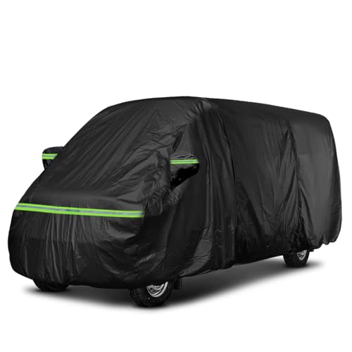 Image of Federedevo Waterproof Full Van Cover for Ram ProMaster High Roof 264 inch L | Fits 159 inch WB Extended Van, 264x84x100in, Waterproof All Weather Shield
