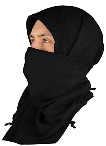 Mato & Hash Military Shemagh Tactical 100% Cotton Scarf Head Wrap