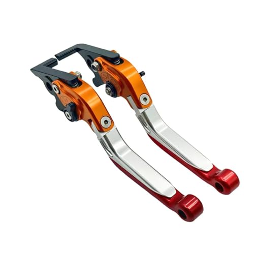 クラッチ レバー FZ1に適合する Fazerに適合する FZ 1に適合する 2001-2015に適合する オートバイアクセサリー 調整可能CNC折りたたみ式延長ブレーキクラッチレバー(Lavender)