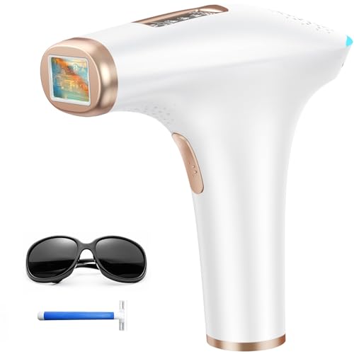 Haarlosy Epilatore Luce Pulsata Indolore IPL, 999.900 Flash per Uso