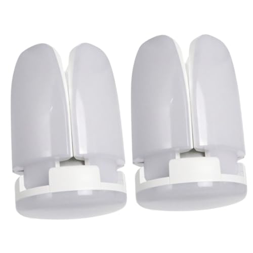 Plafonnier LED garage 60W 6500K E27 lot de 2