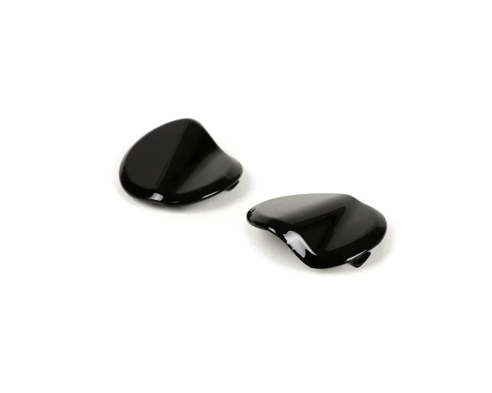 BGM Abdeckkappen Set Spiegellöcher schwarz kompatibel für Vespa GTS 125-300 (ZAPMA3100, ZAPMA3200, ZAPMA3300) GTS HPE, Supertech (ZAPMA3600)