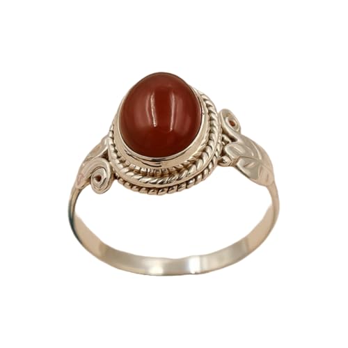 Natural Red Carnelian Oval Cabochon...