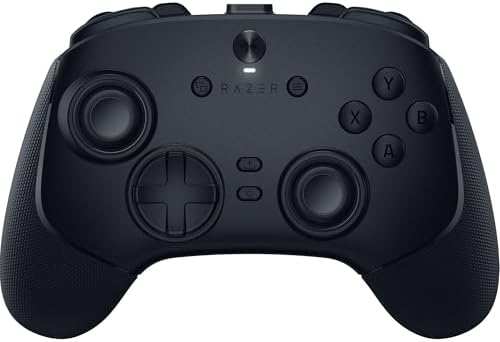 Razer Wolverine V3 Pro 8K PC Wireless Gaming Controller: 8000 Hz Polling Rate - TMR Thumbsticks with Swappable Caps - Up to 36 Hr Battery - 6 Remappable Buttons - Fast Triggers - Carrying Case - Black