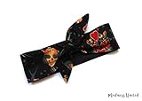 Rockabilly Haarband Tattoo schwarz retro old school