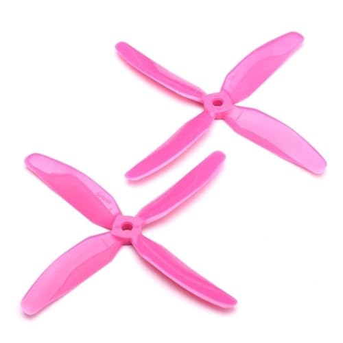 10 �y�A / 20 �� LDARC 5x4x4 5040 5 �C���` 4 �u���[�h �v���y�� CW CCW FPV ���[�T�[�p(10 Pairs Pink)