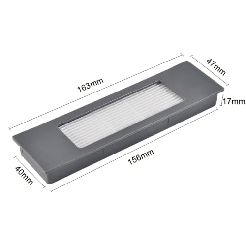 Electropan Accessories for DEEBOT OZMO 920/950/T5/T8/T8 AIVI/T8 Max/N7/N8+/N8 Pro/N8 Pro Plus/T9+/N10 Plus/Yeedi Vac 2 Pro/Vac/Vac Max/Vac Station Robot Vacuum Deebot T8 Replacement Parts