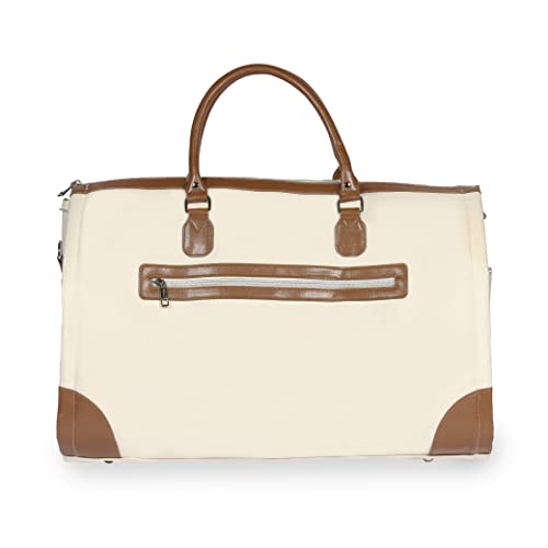 Hotel Collection Premium Unisex Overnight Duffle Bag, Large Travel Bag With Shoes and Suits Compartment, TSA-compliant, Shoulder Weekender Bag3