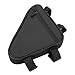 RiToEasysports Bike Triangle Bag Frame Pouch Bike Top Tube Bag Water Zipper Reflective Design with Rainproof Stitching and Quad Hook Straps for Mountain Cycling Accessories