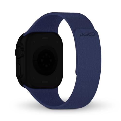 Image of GRIPP Pebble New Edition Premium Silicone Magnetic Watch Strap for 44mm /45mm /46mm /49mm, Watch Series 11 /10 /9 /8 /7 /6 /5 /4, SE 3 /2 /1, Ultra 3 /2 /1, Lightweight, Adjustable (Watch Not Included)