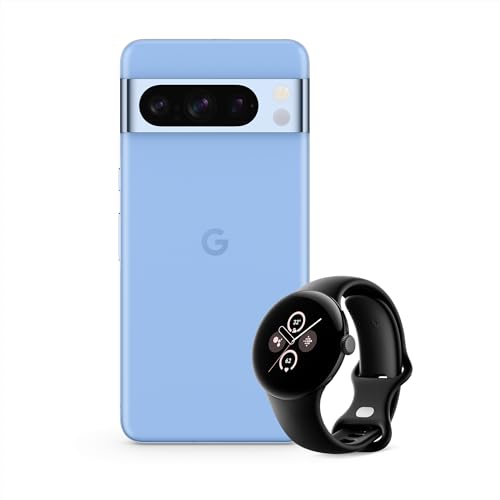 GooglePixel 8 Pro 128gb黒 おまけpixelwatch2 Google Pixel 8 Pro Bay, 128GB + Pixel Watch 2, Matte Black