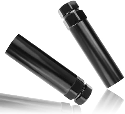 2PCS 6 & 7 Spline Lug Nut Socket Set,Premium Steel Locking Lug Nut Removal Tool for Quick Removing/Installing Lug Nuts,Standard SAE M12/M14 Lug Nuts Key Fits Spline Drive Tuner