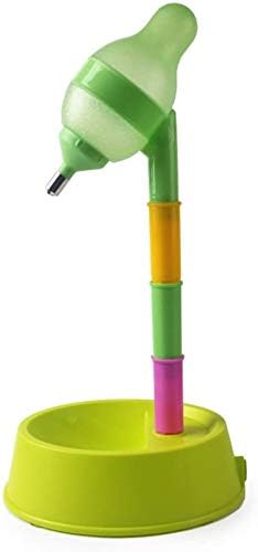 Worderful Pet Standing Water Dispenser Adjustable Cat Dog Drinking Water Dispenser Bowl with Detachable Pole Automatically Feeding Water…