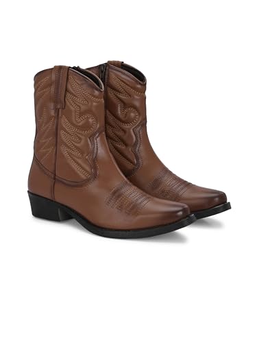 Image of Delize Men's Cowboy High Ankle Boots
