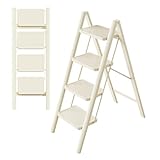 脚立 4段折りたたみ 耐荷重150kg プロ仕様 炭素鋼製 滑り止めステップ+ワイド足置き 軽量3.7kg 省スペース収納 屋外/屋内兼用 安定設計