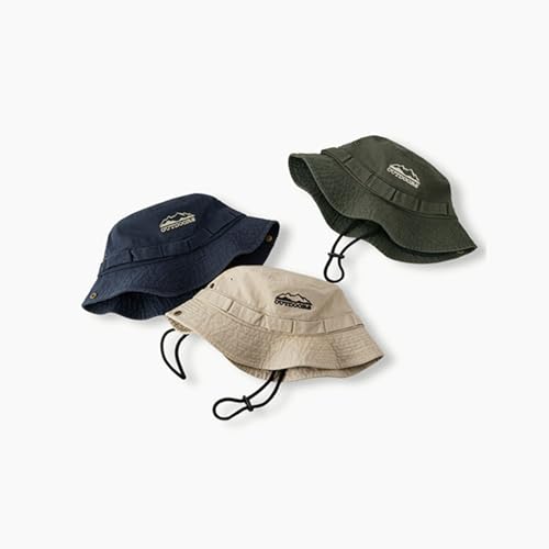 Chapéu de balde dobrável bordado guarda-sol boonie chapéu para mulheres e homens casual caminhadas p
