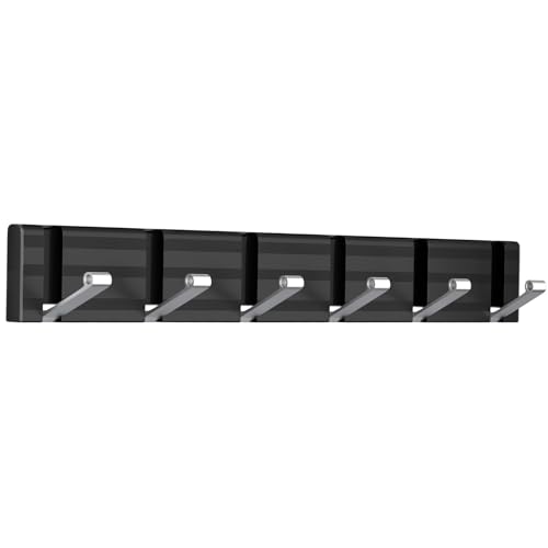 Wisfame Percheros Pared con 6 Ganchos Plegable