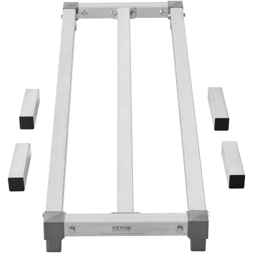Vevor 48” X 14” COMMERCIAL FOOD FLOOR RACK 8 Inch Off The Floor, 1000 Lbs Capacity All-Welded Aluminum Storage Rack thumb #10