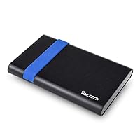 VulTech GS-15U3 – Box esterno per HDD/SSD 2.5″ SATA III fino a 9,5 mm e 8TB. USB 3.0 6 Gbps, UASP, cavo incluso. Compatibile con WD, Toshiba, Seagate, PS5, Xbox, PC e Mac.