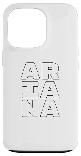 ARIANA Personalized Retro Girls Custom ARIANA Name �X�}�z�P�[�X iPhone 13 Pro �p