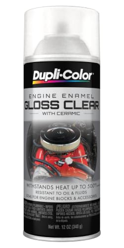 Dupli-Color-Engine-Paint-with-CERAMIC-Gloss-Clear-12-oz Dupli-Color Engine Paint with CERAMIC, Gloss, Clear, 12 oz - Image 1
