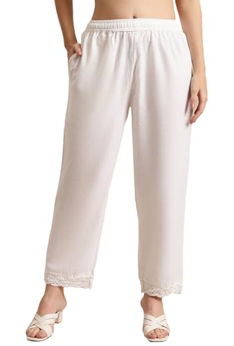 Image of Pistaa's Women's Regular Fit High Rise Palazzo