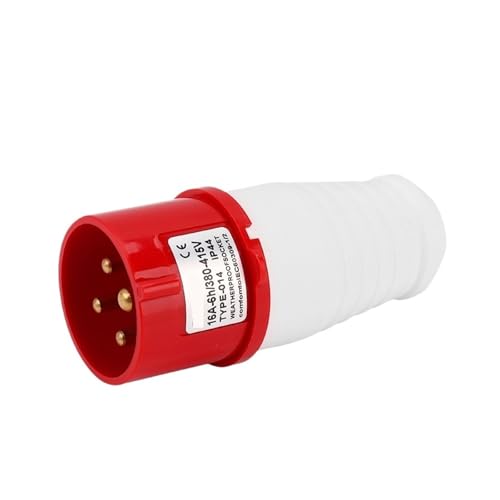 Conector industrial aviación 4X16A 4 núcleos IP44 miniatura 1
