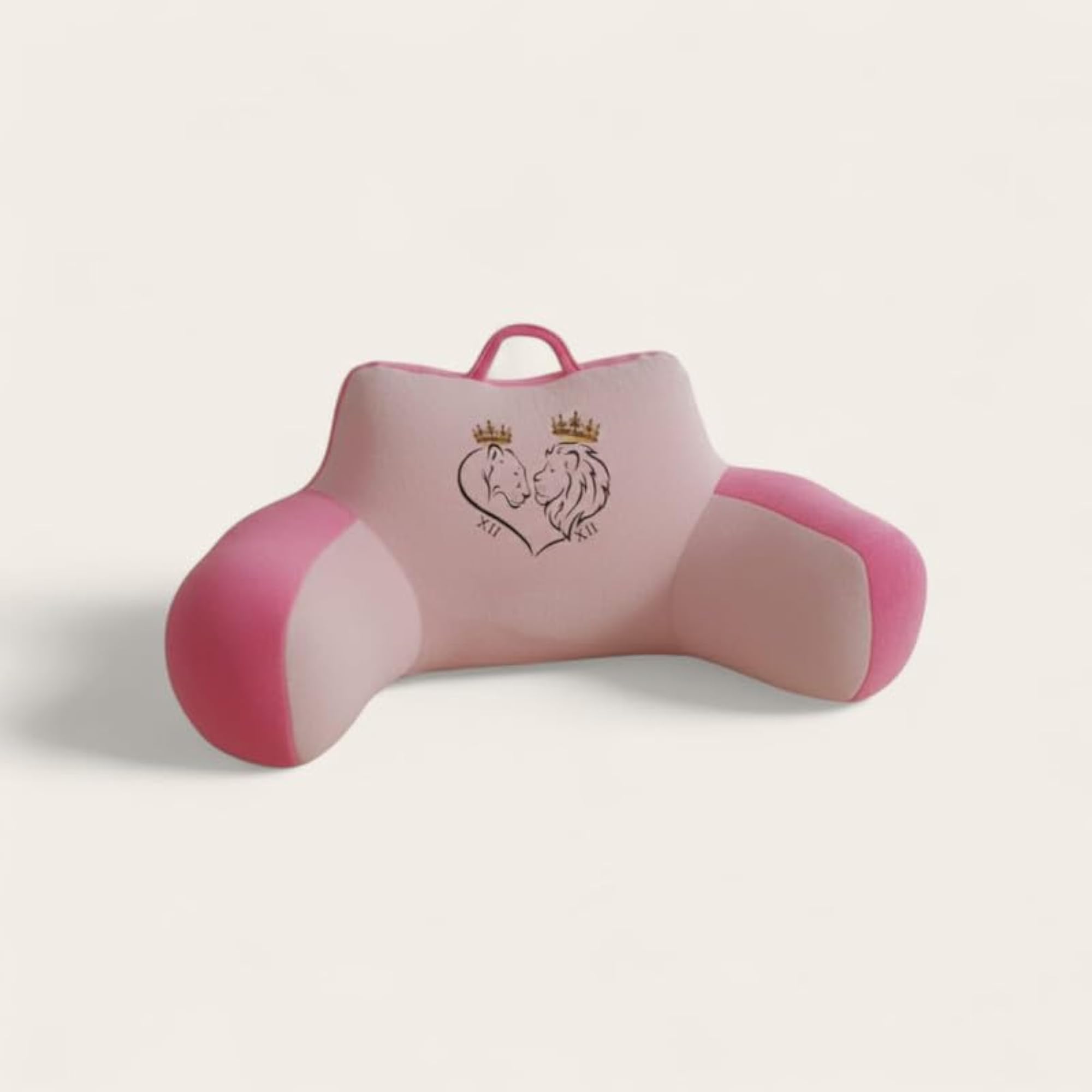Plush Back Support Cushion for Sitting in Bed