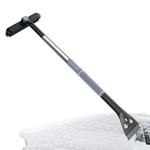 Brosse à neige et grattoir à glace télescopique pour nettoyer le givre de votre SUV sans vous mouiller